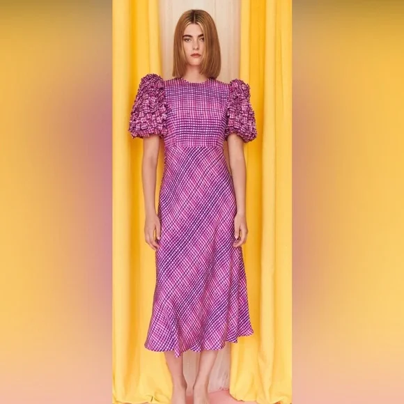 Celia B Pink and Purple Natura Dress - Picture 1 of 4